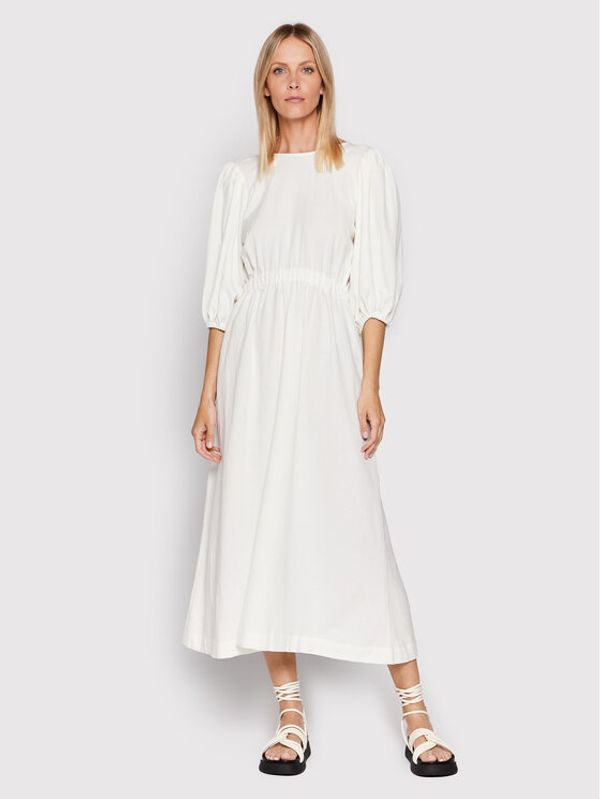 Notes Du Nord Notes Du Nord Лятна рокля Destiny 12748 Бежов Regular Fit