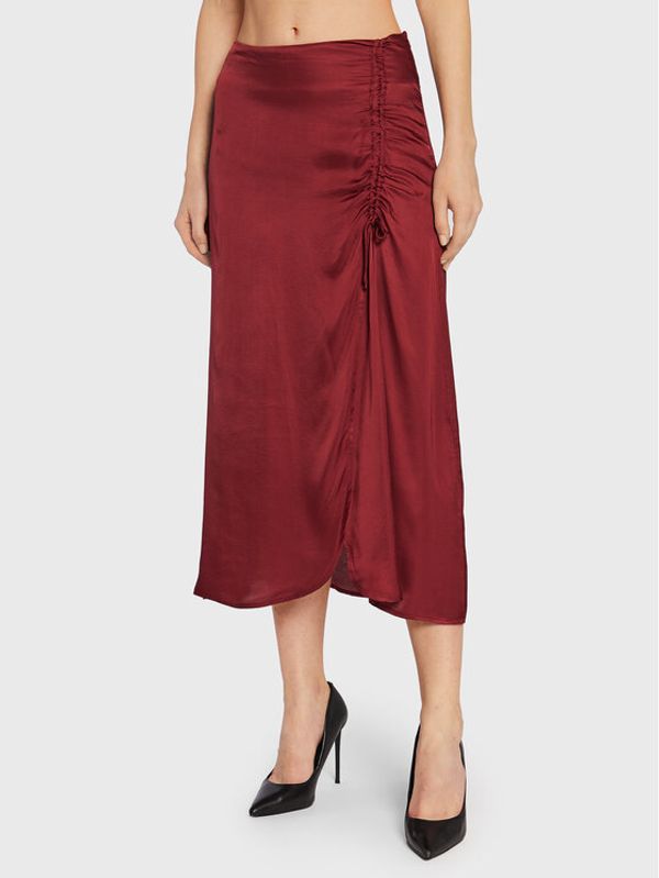 Notes Du Nord Notes Du Nord Миди пола Evie 12857 Бордо Regular Fit