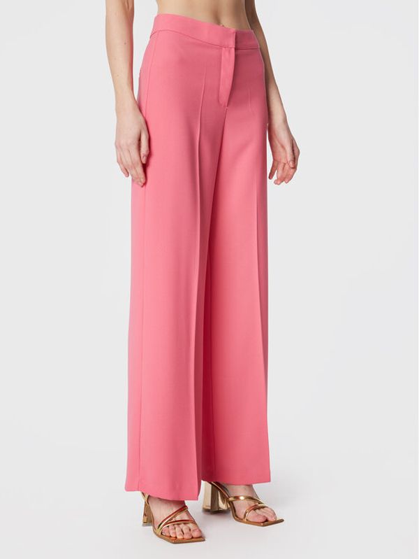 Notes Du Nord Notes Du Nord Текстилни панталони Oliana 12809 Розов Regular Fit