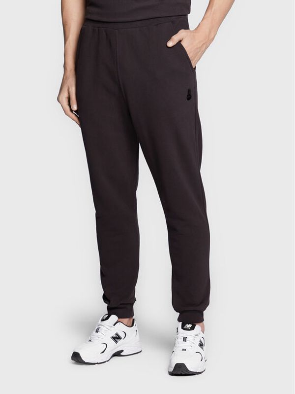 OCAY OCAY Долнище анцуг 22-314025 Черен Regular Fit