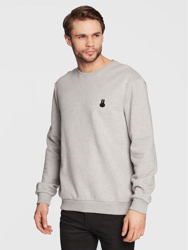 OCAY OCAY Суитшърт 22-313073 Сив Regular Fit