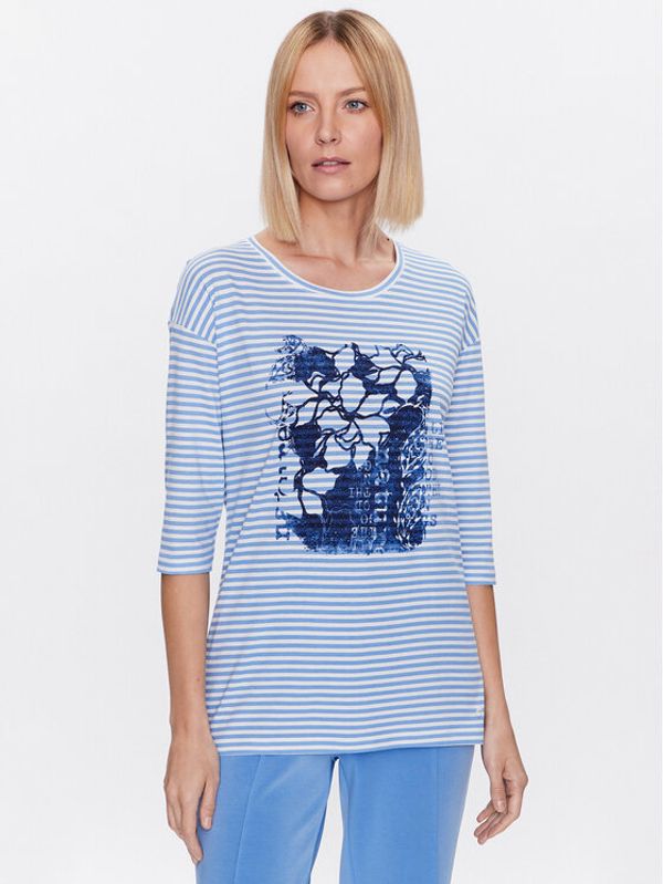 Olsen Olsen Блуза 11104452 Син Regular Fit