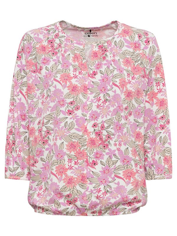 Olsen Olsen Блуза 11104467 Розов Regular Fit