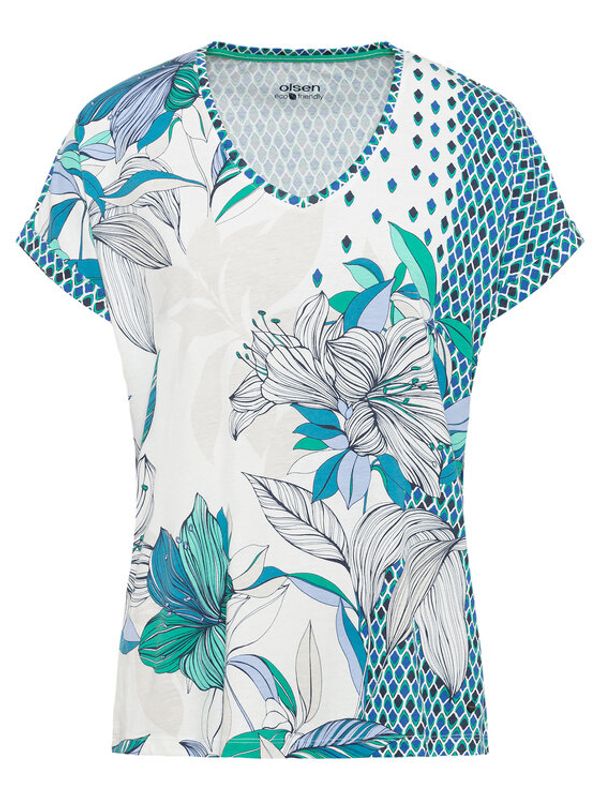 Olsen Olsen Блуза 11104484 Цветен Regular Fit