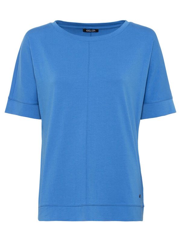 Olsen Olsen Блуза 11104490 Син Regular Fit