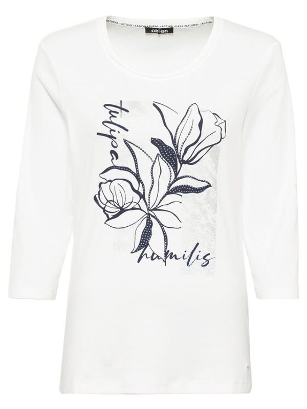 Olsen Olsen Блуза 11104495 Бял Regular Fit