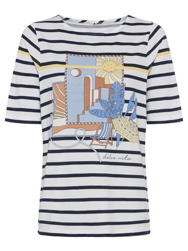 Olsen Olsen Блуза 11104498 Син Regular Fit