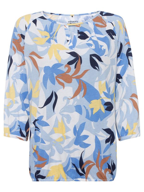 Olsen Olsen Блуза 11104500 Син Regular Fit