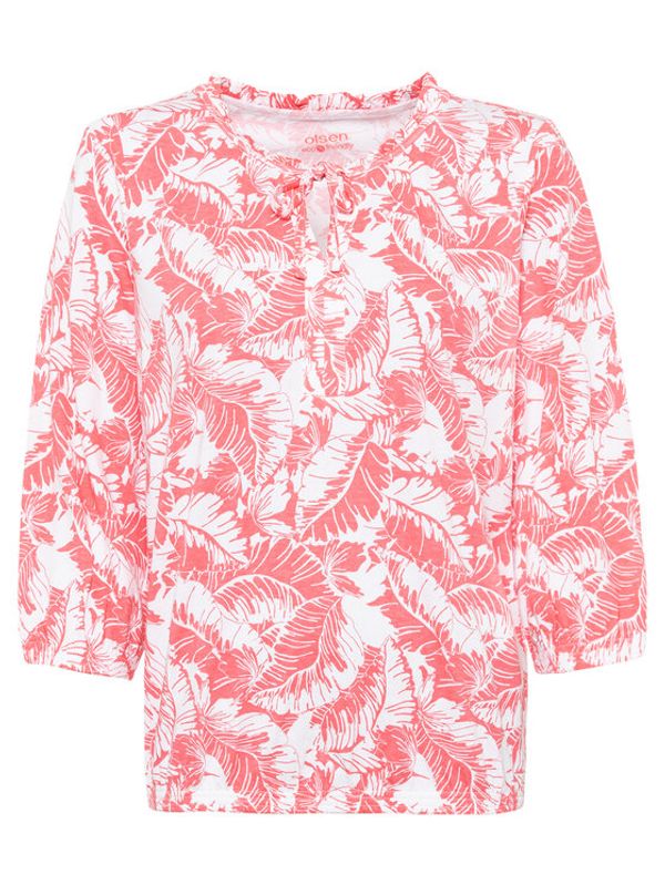 Olsen Olsen Блуза 11104523 Червен Regular Fit