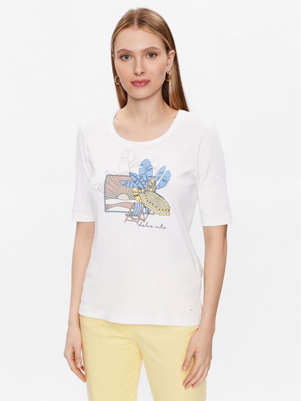 Olsen Olsen Блуза 11104528 Бял Regular Fit