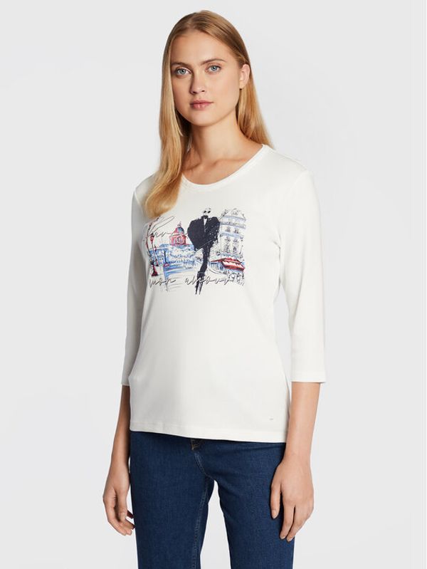 Olsen Olsen Блуза Edda 11104324 Бял Regular Fit