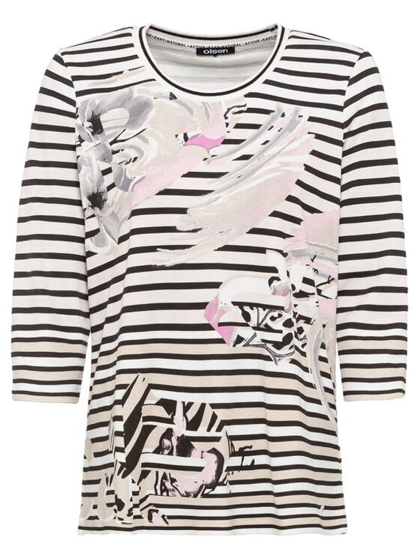 Olsen Olsen Блуза Hannah 11104464 Цветен Regular Fit