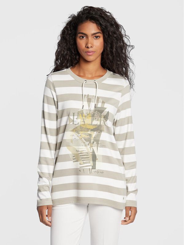 Olsen Olsen Блуза Henny 11201452 Зелен Regular Fit