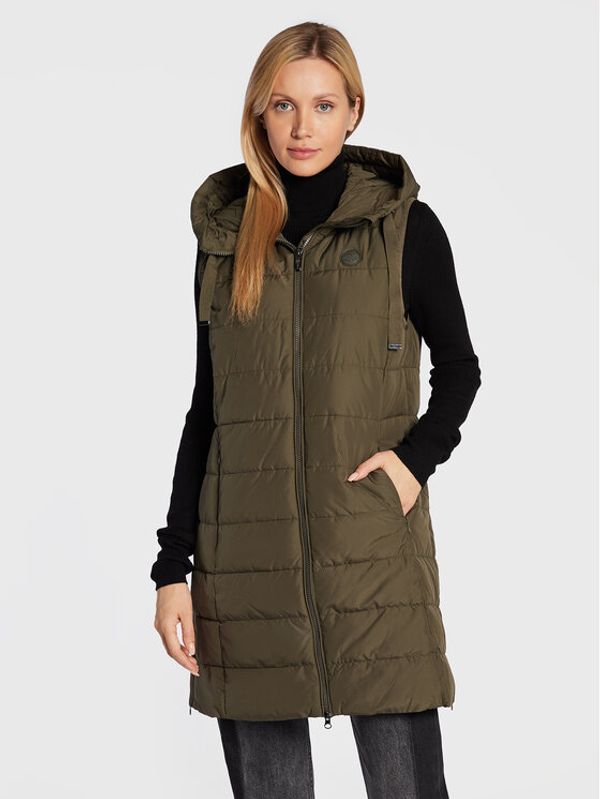 Olsen Olsen Елек 15101371 Зелен Regular Fit