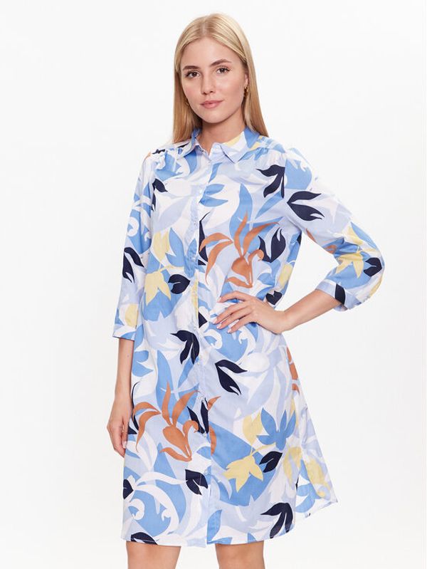 Olsen Olsen Ежедневна рокля 13001681 Син Regular Fit