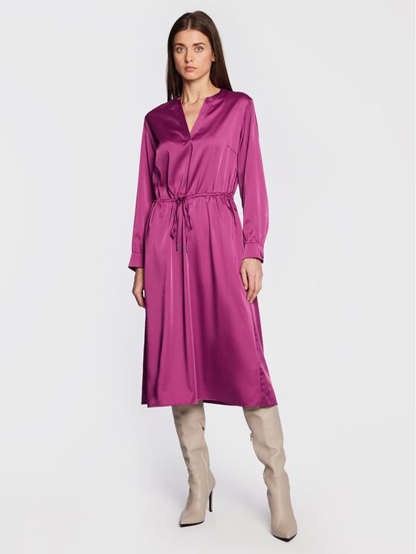 Olsen Olsen Ежедневна рокля Festive Spirit 13001662 Виолетов Regular Fit