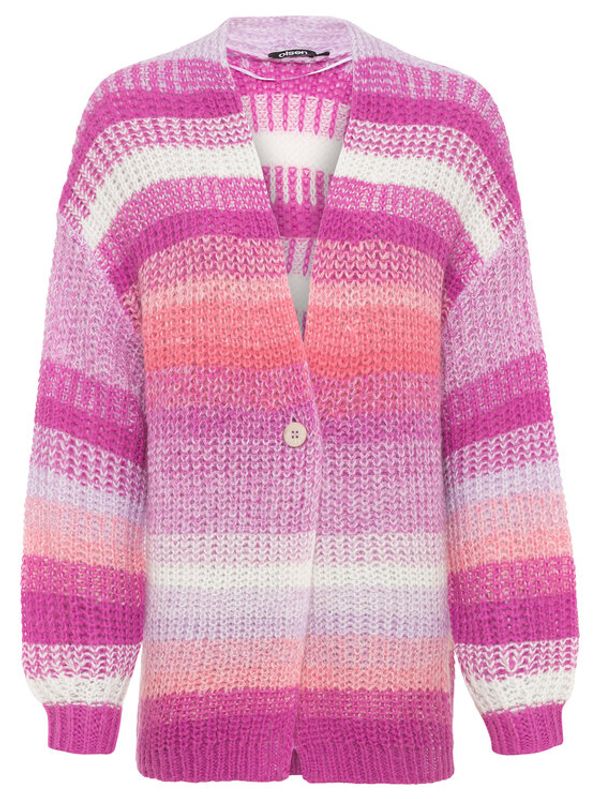 Olsen Olsen Кардиган Cora 11003965 Розов Regular Fit