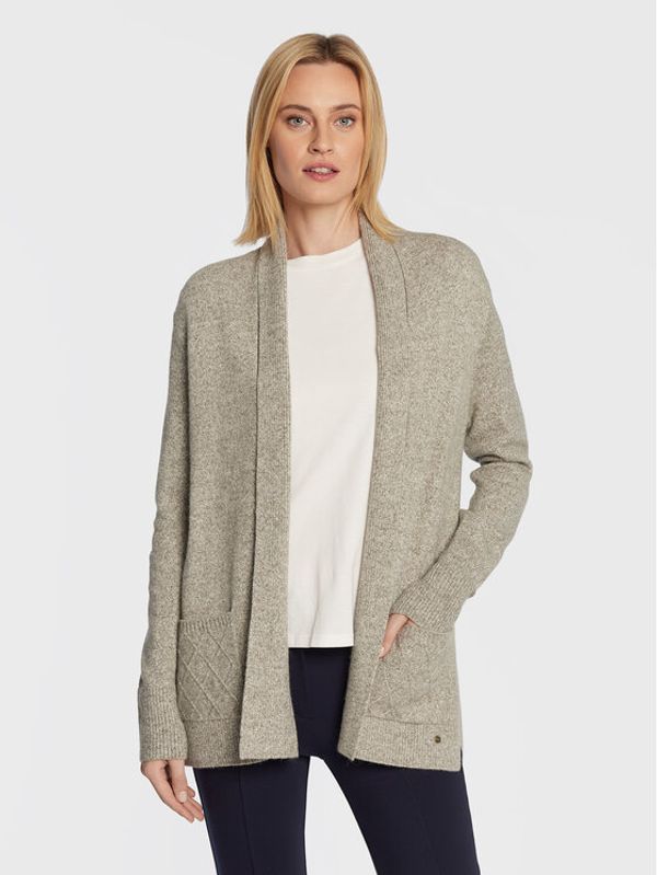Olsen Olsen Кардиган Henny 11003787 Сив Regular Fit