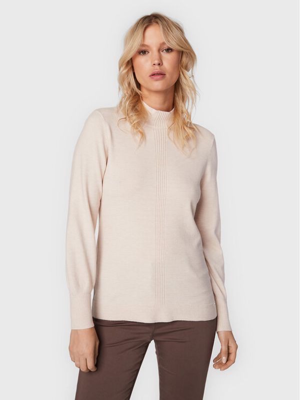 Olsen Olsen Пуловер Eva 11003582 Екрю Shaped Fit