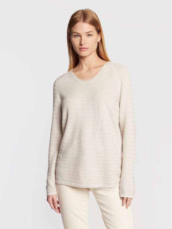 Olsen Olsen Пуловер Henny 11003936 Бежов Regular Fit