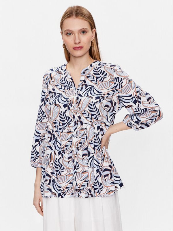 Olsen Olsen Риза 12001788 Син Regular Fit