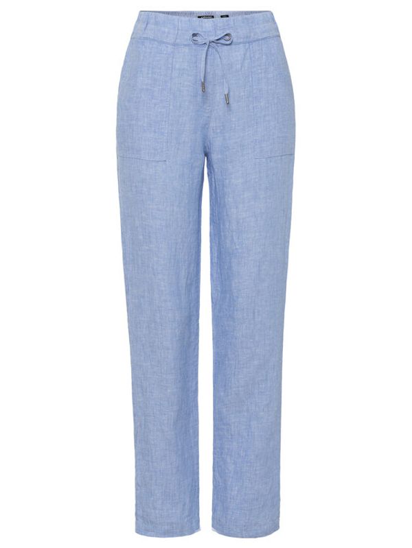 Olsen Olsen Текстилни панталони 14002068 Тъмносин Regular Fit