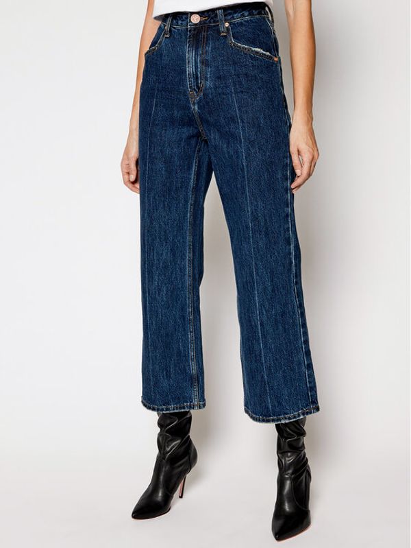 One Teaspoon One Teaspoon Дънки тип Cropped Fit Libertin 22931 Тъмносин Cropped Fit