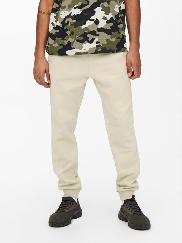 Only & Sons Only & Sons Долнище анцуг Ceres 22018686 Бежов Regular Fit