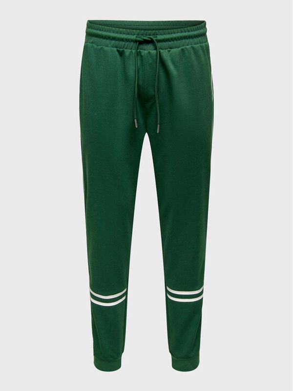 Only & Sons Only & Sons Долнище анцуг Squid 22023685 Зелен Regular Fit