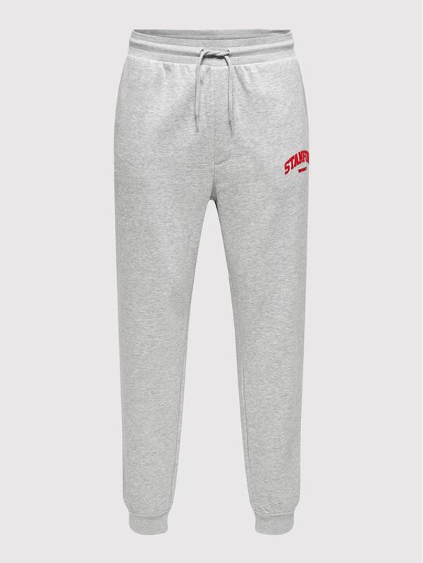 Only & Sons Only & Sons Долнище анцуг Tom 22023068 Сив Regular Fit