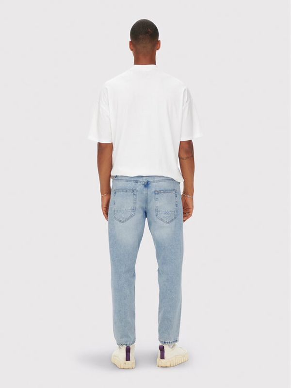 Only & Sons Only & Sons Дънки Avi Beam 22022314 Син Carrot Fit