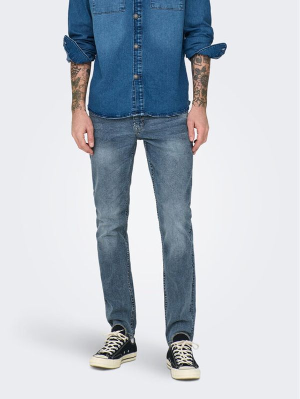 Only & Sons Only & Sons Дънки Loom 22024594 Син Slim Fit