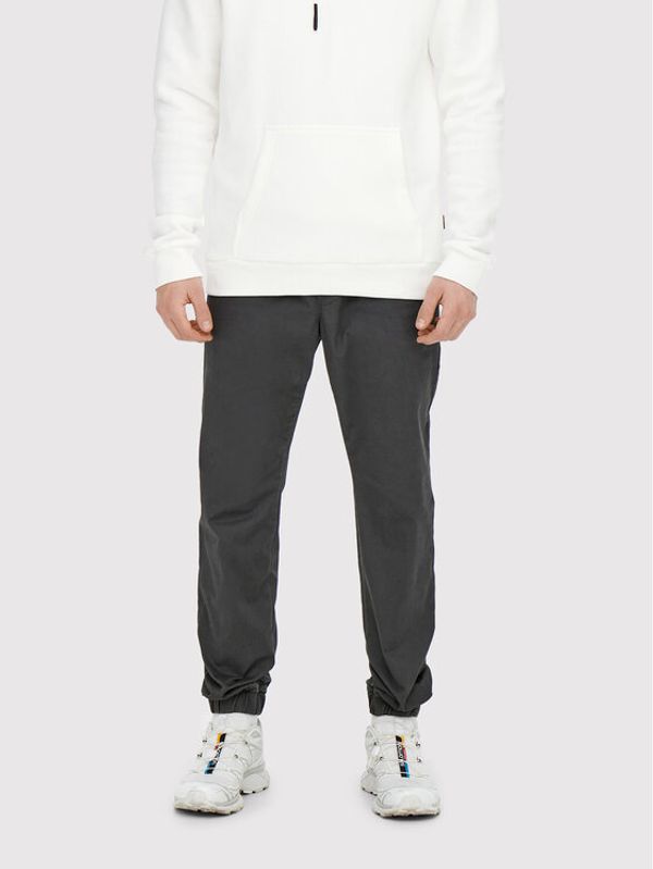 Only & Sons Only & Sons Джогъри Linus 22018661 Сив Tapered Fit