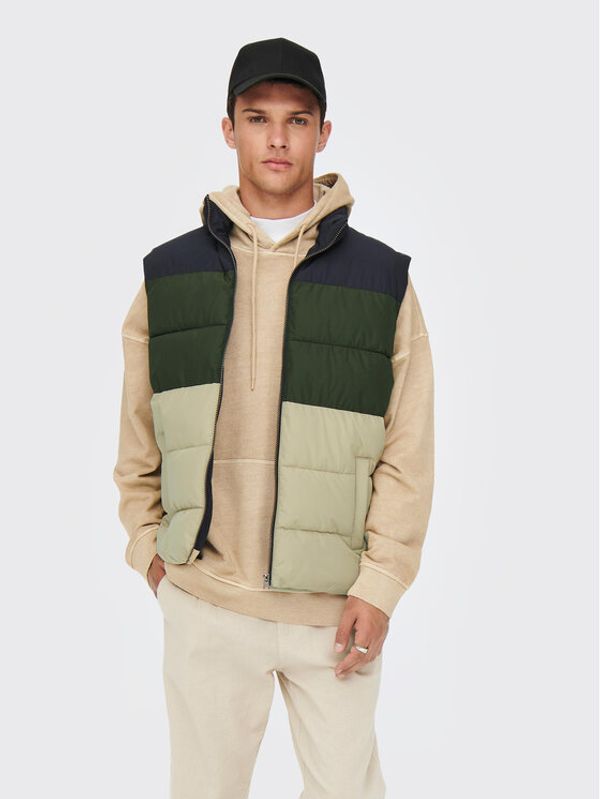 Only & Sons Only & Sons Елек Melvin 22022232 Цветен Regular Fit