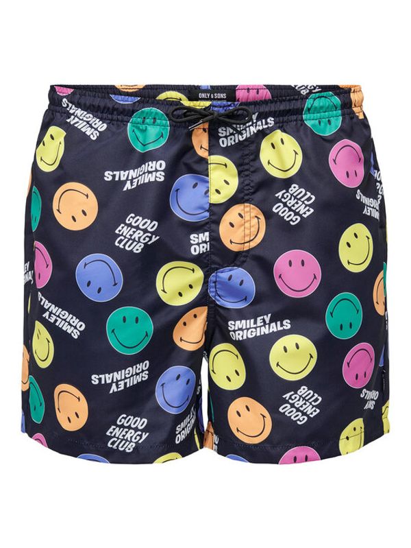 Only & Sons Only & Sons Плувни шорти 22025440 Черен Regular Fit