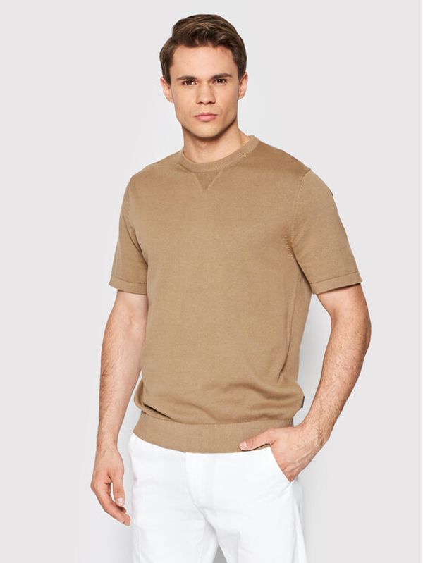 Only & Sons Only & Sons Пуловер Bovi 22023353 Кафяв Regular Fit