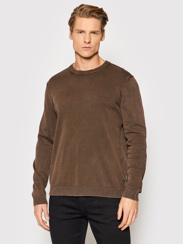 Only & Sons Only & Sons Пуловер Clark 22022059 Кафяв Regular Fit