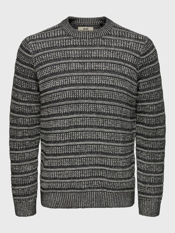 Only & Sons Only & Sons Пуловер Ean Life 22023469 Сив Regular Fit