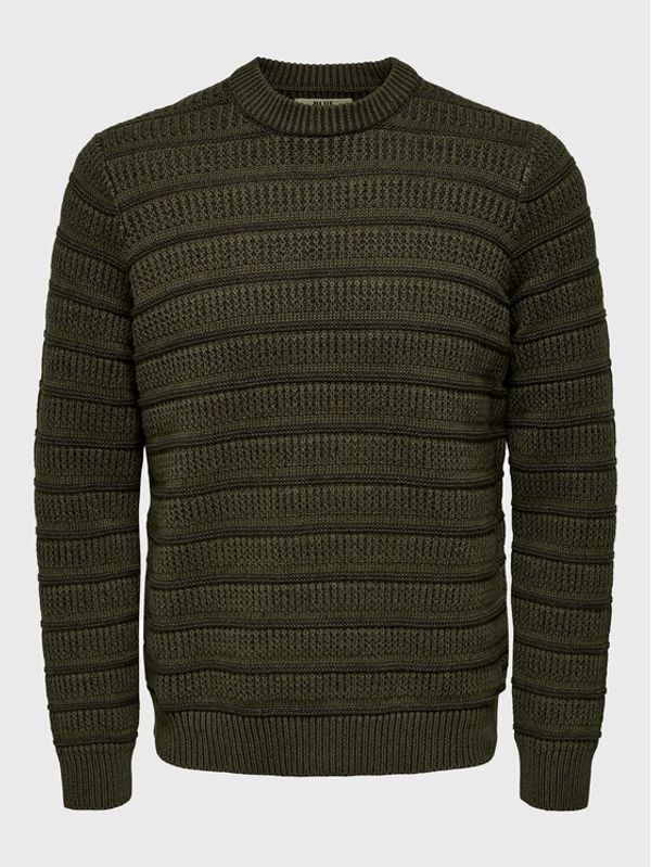 Only & Sons Only & Sons Пуловер Ean Life 22023469 Зелен Regular Fit