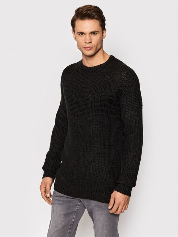 Only & Sons Only & Sons Пуловер Kelvin 22017445 Черен Regular Fit