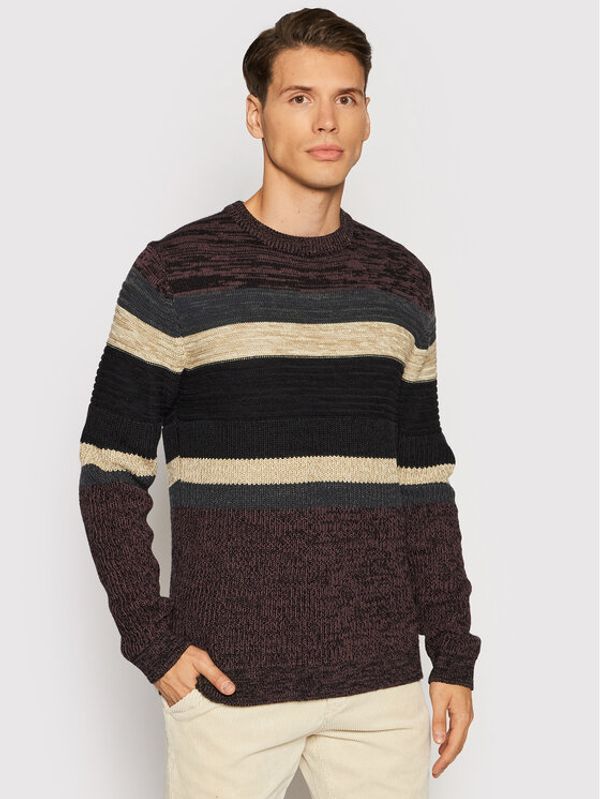 Only & Sons Only & Sons Пуловер Lazlo 22016982 Кафяв Regular Fit