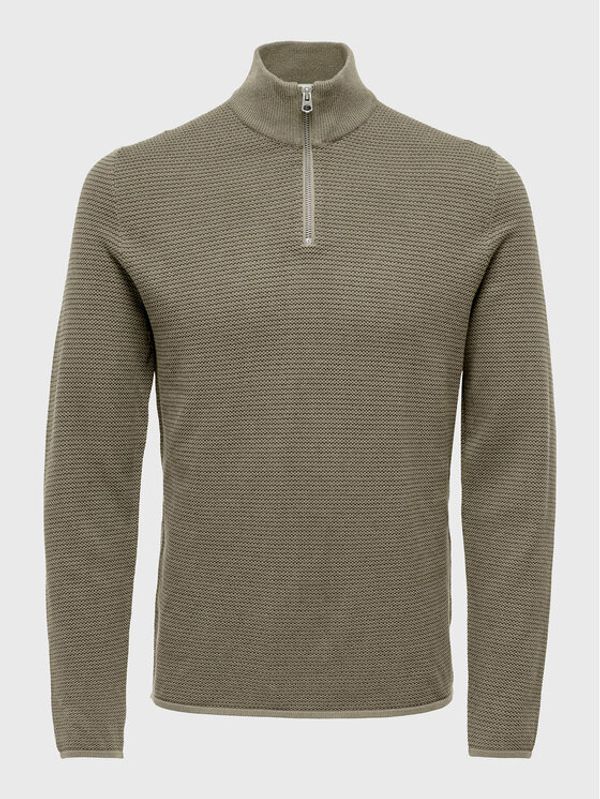 Only & Sons Only & Sons Пуловер Niguel 22022596 Бежов Regular Fit