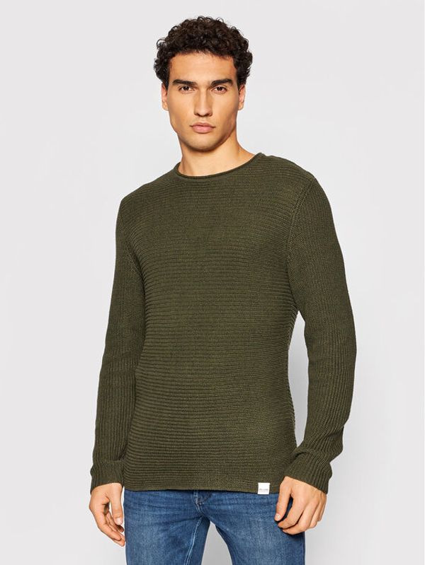 Only & Sons Only & Sons Пуловер Sato 22007296 Зелен Regular Fit