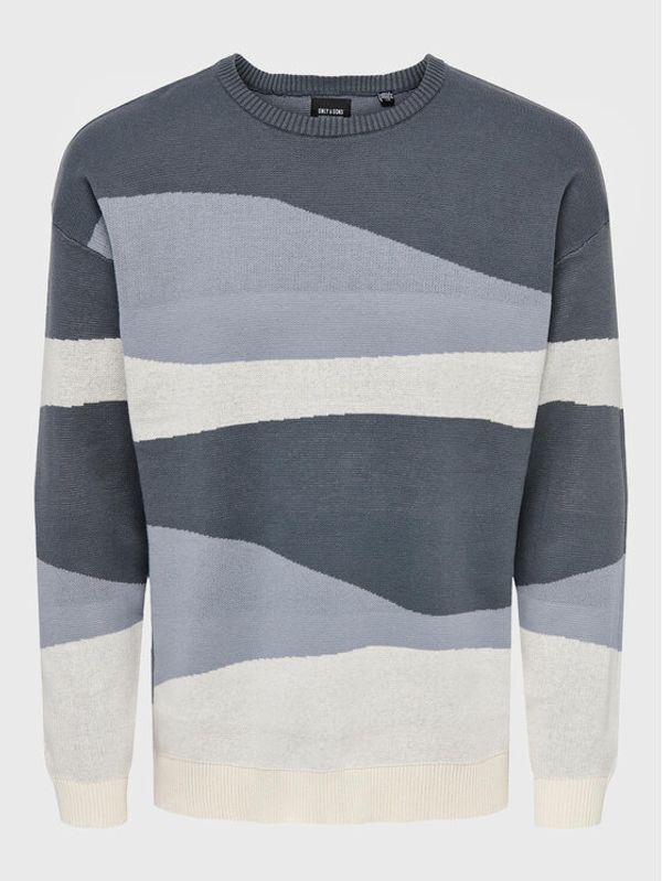 Only & Sons Only & Sons Пуловер Wave 22024833 Цветен Regular Fit