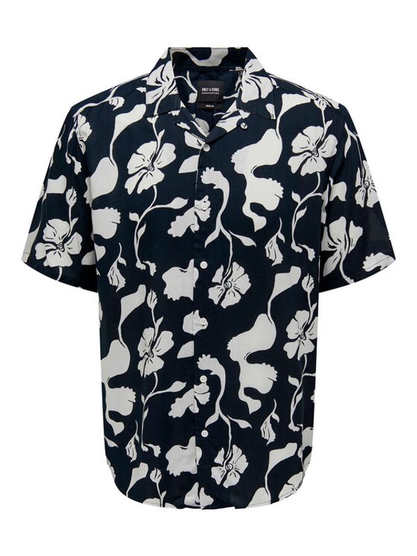 Only & Sons Only & Sons Риза 22024907 Син Regular Fit