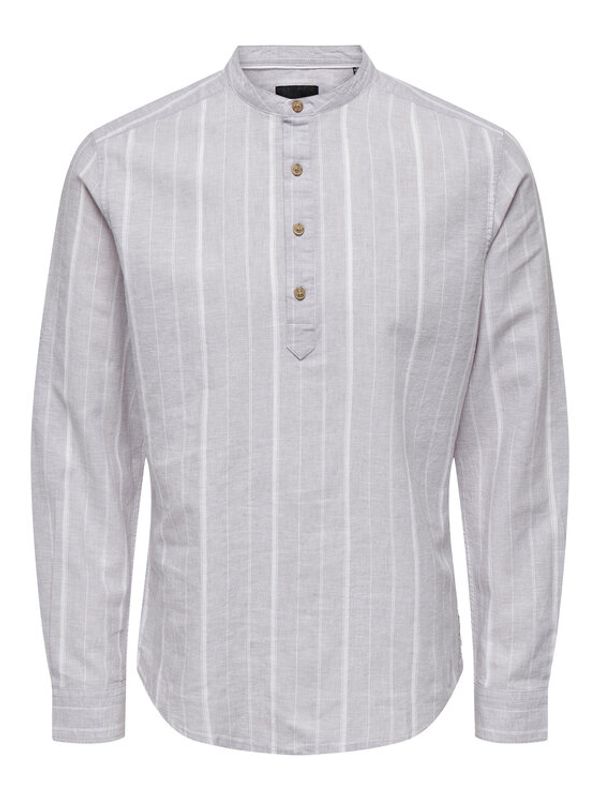 Only & Sons Only & Sons Риза 22025121 Виолетов Slim Fit