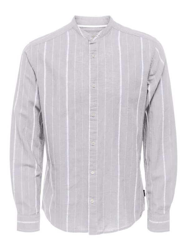 Only & Sons Only & Sons Риза 22025122 Виолетов Slim Fit