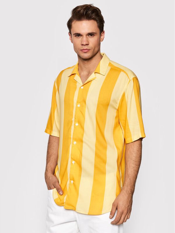 Only & Sons Only & Sons Риза Boyy Life 22022411 Жълт Regular Fit
