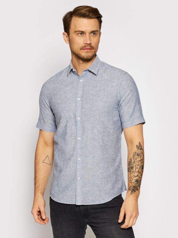 Only & Sons Only & Sons Риза Caiden 22009885 Сив Slim Fit
