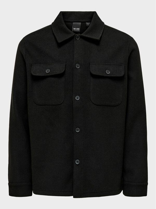 Only & Sons Only & Sons Риза Kodyl 22023130 Черен Regular Fit